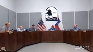 09032024 Town of Bartonvilles Town Council Meeting [upl. by Jacquette]