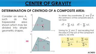 CENTROIDS by COMPOSITE AREA METHOD BESFREN JOHNY [upl. by Pruter463]