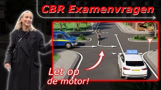 Nieuwe CBR auto theorie examen vragen [upl. by Frulla]