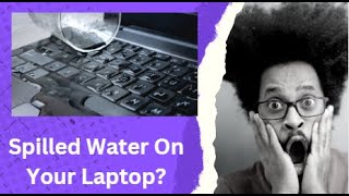 How To Fix a Water Damaged Laptop  how to clean water damage laptop in tamil [upl. by Leirbma686]