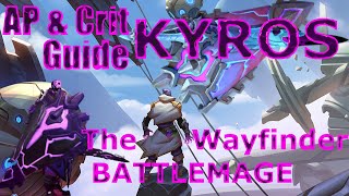 AP Crit Kyros Build Guide Wayfinder [upl. by Huberty]