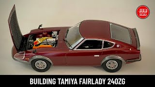 Building 124 TAMIYA Nissan Fairlady 240ZG [upl. by Navlys]