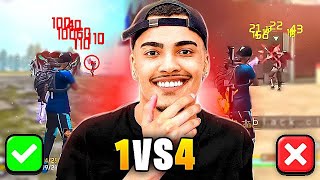 O VÍDEO ACABA QUANDO EU FIZER UMA KILL COM TIRO NO PEITO  SOLO VS SQUAD  FREE FIRE [upl. by Der]