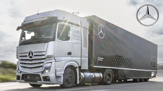 Daimler fuel cell truck  Refueling amp Testing [upl. by Alur229]