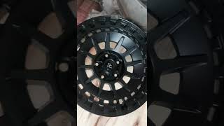 Rines 17 pulgadas Negros  17x9 5x127  Rines para Jeep Rines para Chevrolet  5 piezas rines [upl. by Oal]