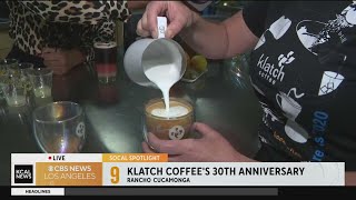 Special drinks for Klatch Coffee’s 30th anniversary SoCal Spotlight [upl. by Auop]