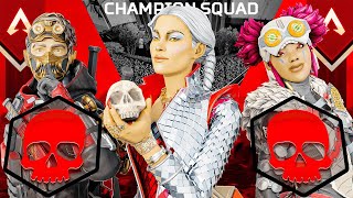 WORLD RECORD 35000 DAMAGE IN THREE STRIKES Apex Legends Season 19 [upl. by Nrobyalc]