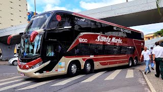 LINDOS ÔNIBUS chegando na Rodoviária de BH Feriadão 021123 [upl. by Joshua787]