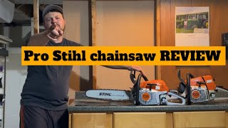 Stihl Ms261cm vs Ms361 Review [upl. by Aihcela933]