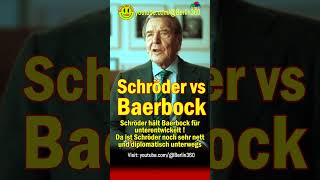 Politik Gerhard Schröder China Baerbock Präsident Xi Jinping Diktator NewsTicker360 SPD [upl. by Joy]