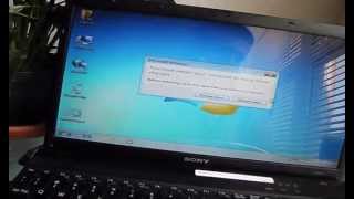 Sony Vaio Laptop Wont Install Windows Fix [upl. by Dorion396]