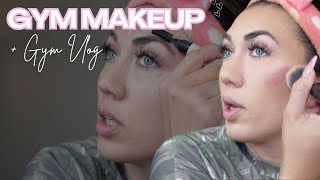 gym makeup tutorial  off szn update amp mini leg day vlog [upl. by Biebel]