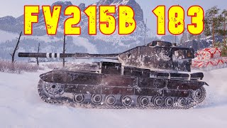 World of Tanks FV215b 183  3 Kills 113K Damage [upl. by Bern]