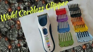 Wahl Colour Pro Cordless Clipper [upl. by Bbor]