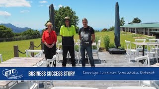 Business Success Story  Dorrigo Lookout Mountain Retreat [upl. by Hgielyak532]