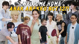 RAFFI GIGI KANGEN NCT 127 LANGSUNG KE ANDARA CIPUNG KETEMU PARA HYUNGNYA [upl. by Airtemak]