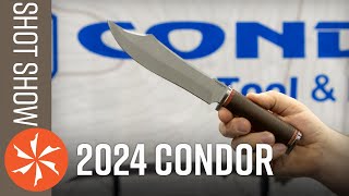 New Condor Knives at SHOT Show 2024  KnifeCentercom [upl. by Adabel274]