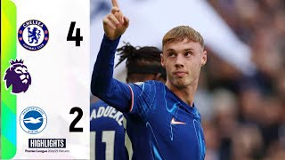 Chelsea vs Brighton 42 Highlights  Premier League 2024 [upl. by Eseekram526]