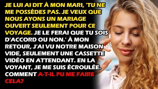 Linfidélité de ma femme a anéanti notre union conjugale ce qui ma poussé à prendre des décisions [upl. by Hezekiah]