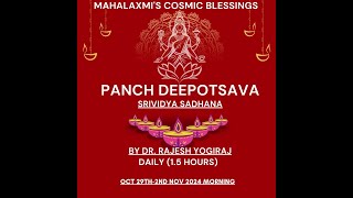 Sri Vidya Sadhna amp Deepawali Pujan  Sundays with Yogiraj [upl. by Thurmond]