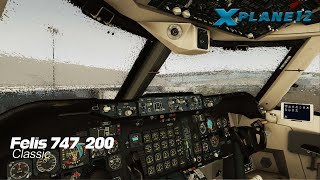 XPlane 12 Live  The Queen is Back  Felis 747200 Classic [upl. by Barton]