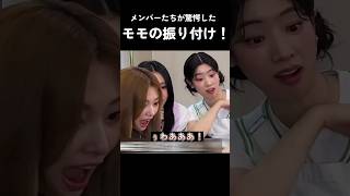 メンバーたちが驚愕したモモの振り付け！【TWICE】 [upl. by Clava]