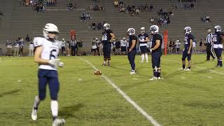 Christiansburg High School vs Abingdon High School Football September 1 2023 [upl. by Neyut]