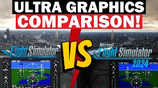 MFS 2024 vs MSFS 2020 GRAPHICS FPS Comparison  WHICH IS BETTER [upl. by Homere325]