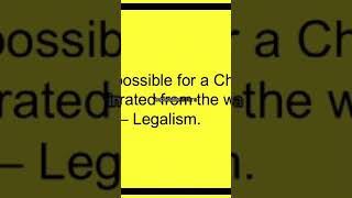 Christianity Separated Unto God vs Legalism Genesis 19 1528 [upl. by Adieren]