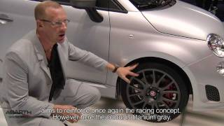 Abarth  Frankfurt Motor Show  Interview with Ruben Wainberg [upl. by Bat]