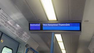 Thameslink Class 700 Announcement  Balcombe to West Hampstead Thameslink [upl. by Annazor]