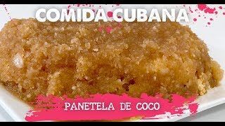 COMIDA CUBANA  Panetela de coco [upl. by Ayahs]