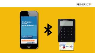 MobileBanking mit tanJack Bluetooth und VRBanking App für iOS [upl. by Nivri]