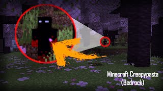 Be Careful if You Are Followed in the Dark  Minecraft Creepypasta Bedrock [upl. by Camilia]