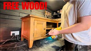 Get FREE OAK For Your Next Woodworking Project TIPS AND TRICKS [upl. by Jegar32]