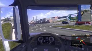 EuroTruckSimulator2 スカニアR700でGO [upl. by Eidahs]