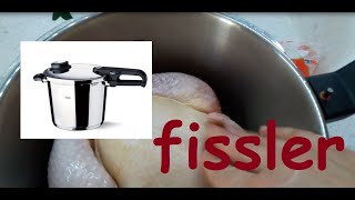 Fissler 45 litre düdüklüye bütün tavuk sığar mı [upl. by Mahda]