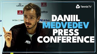 Daniil Medvedev On His 2024 Season Tennis Balls amp Blocking The Noise 🗣  Nitto ATP Finals 2024 [upl. by Liek614]