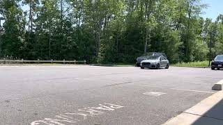 RS3 test launch Syvecs awd controller on street tires [upl. by Pega563]