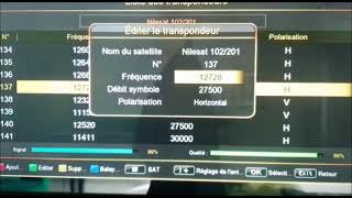 Nouvelle frequence 2023 de la chaine Nedjma TV sur Nilesat [upl. by Gainer]