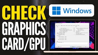 How to Check The GPU or Graphics Card for Errors in Windows  DxDiag Tool  Fix Your Display Card [upl. by Geffner64]