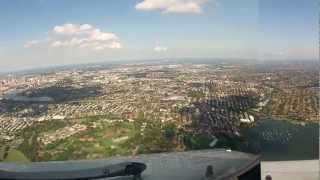 Approach and Landing A330 Cockpit HD timelapse video [upl. by Mauldon]