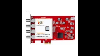 TBS6909X DVBSS2S2X Octa Tuner PCIe Card [upl. by Sitrik]