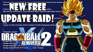 Dragon Ball Xenoverse 2 New Free Update Awoken Raid amp New Rewards [upl. by Adohr]