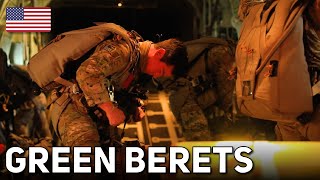 Green Berets  US Army 1st Special Forces Airborne  High Altitude High Opening Drills [upl. by Dombrowski]