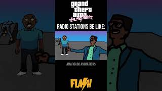 GTA VICE CITY STORIES RADIO STATIONS BE LIKE gta gtavicecitystories grandtheftauto [upl. by Shoshanna]