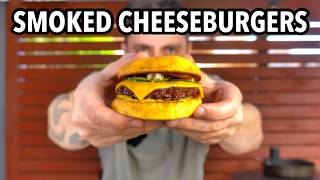 How to Make Smoked Cheeseburgers in a Pellet Grill [upl. by Fritzsche]