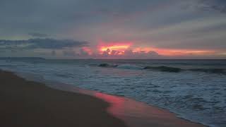 A most beautiful sunset at Polihale State Park in west Kauai Hawaii [upl. by Hollingsworth]