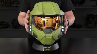 The Cheapest helmet in my collection Should you get a Halo Master Chief helmet [upl. by Hennessy]