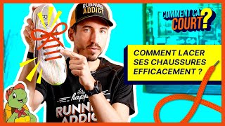 Comment bien lacer ses chaussures de course a pied  5 METHODES en fonction de ton pied [upl. by Nage]